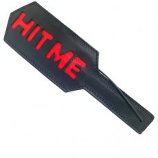Hit Me Paddle With Studs Black | Red