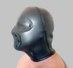 Neoprene Hood with Blindfold & Mouthcover Neoprene Hood with Blindfold & Mouthcover