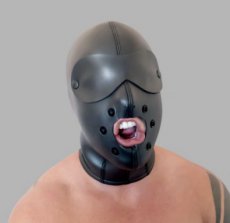 Neoprene Hood with Blindfold & Mouthcover