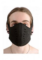Neoprene Snap On Face Mask - Black