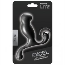 Nexus Excel Prostate Massager - Black Nexus Excel Prostate Massager - Black