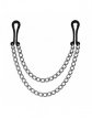 Nipple clamps plastic with double chain Nipple clamps plastic with double chain