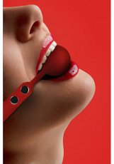 Silicone Ball Gag - Red